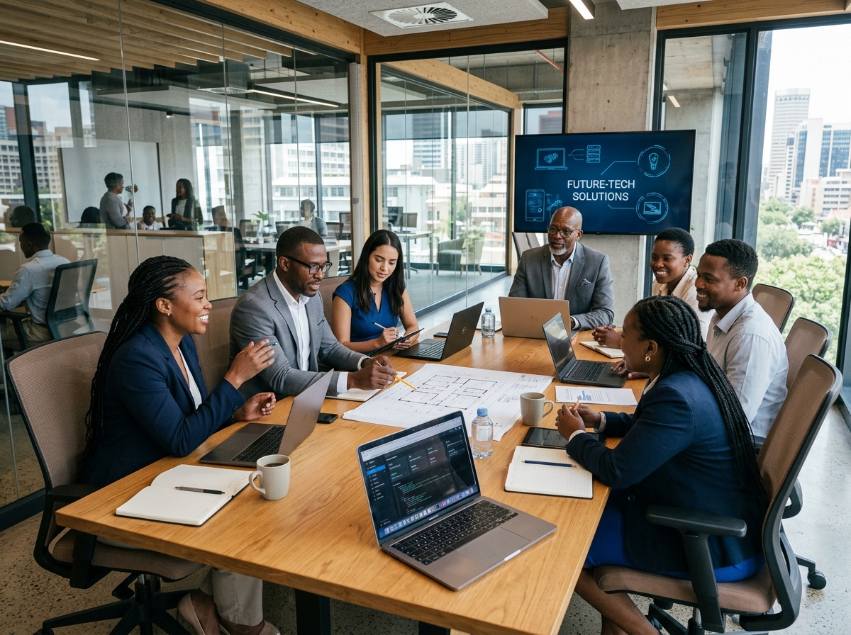 Bullekam Group leadership and technology team in strategic collaboration